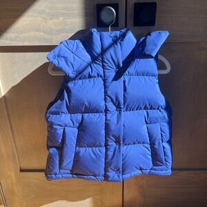 lululemon Wunder Puff Cropped Vest Psychic size 0